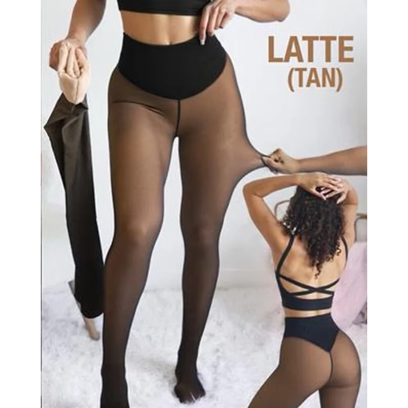 Tights Pantyhose Sheer - Термолеггинсы с флисовой подкладкой и одним