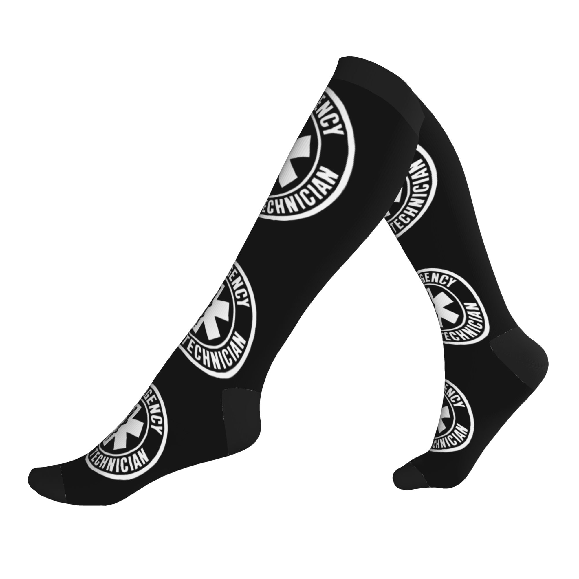 Compression Sock Medical - Носки с логотипом Emt Star Of