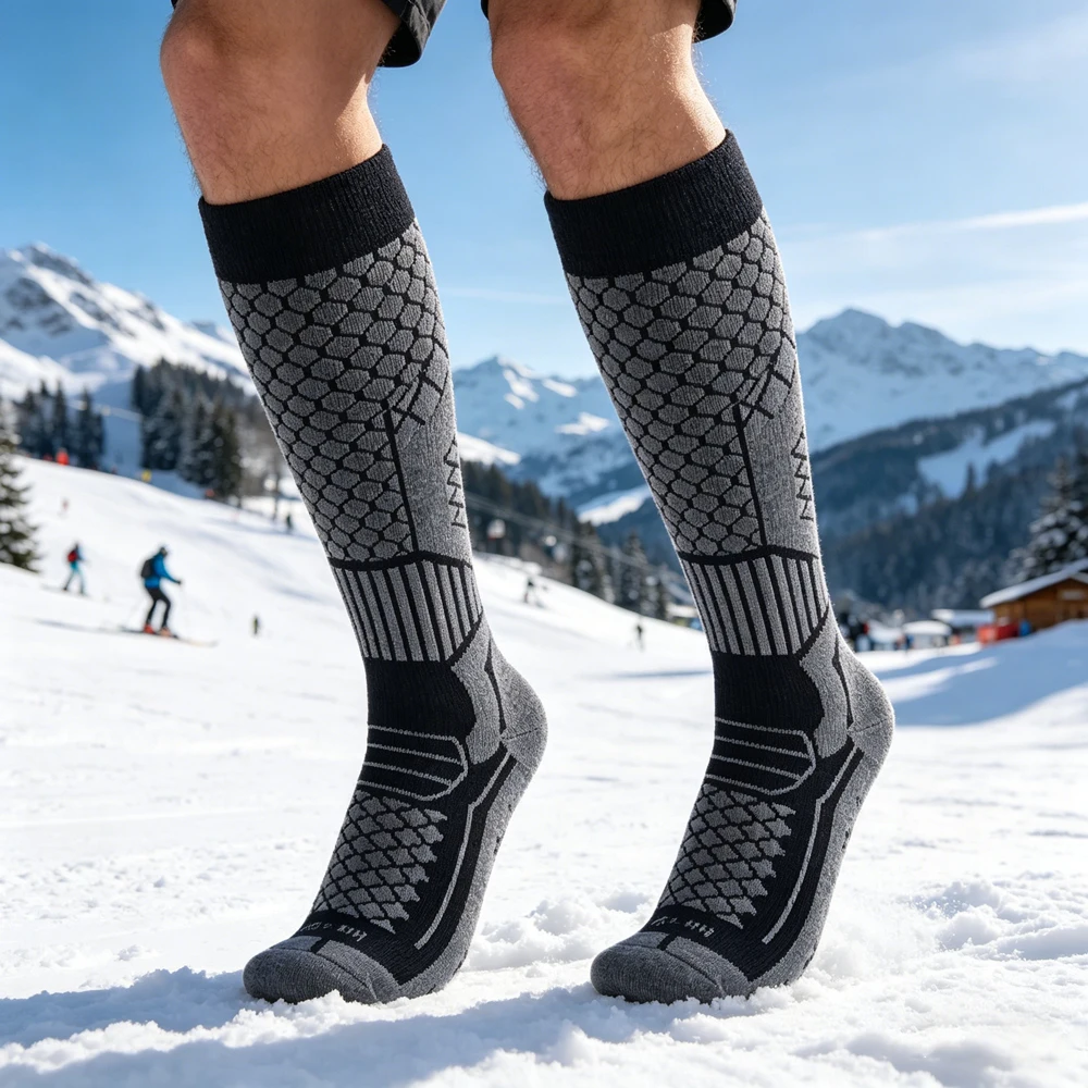 1 пара утепленных термоносков  – обзор и цена Thermal Sock Winter